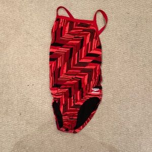 Speedo Bathing Suit - size 12 (girls)